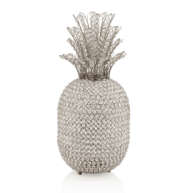 Pina XL Cristal Silver Pineapple