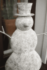 METAL SNOWMAN
