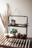 TWO TIERED RECTANGLE DISPLAY RACK