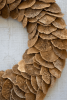 SPONGE MUSHROOM WREATH