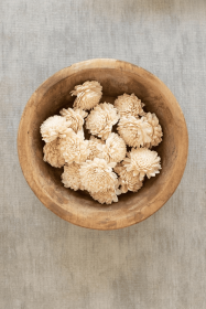 BAG OF 16 DRIED ZINNIAS