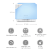 Cube White Wood Essential Oil Diffuser