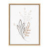 Leaves... Framed Canvas