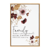 Family... today's little moments be... Framed Canvas