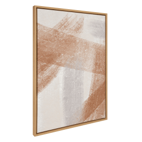 Abstract Art... Framed Canvas