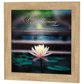 Wall Decor Peace And Harmony Proverbs 16