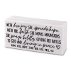 Scripture Block She Spreads Hope
