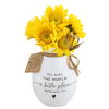 Vase Textured You Make The World Better