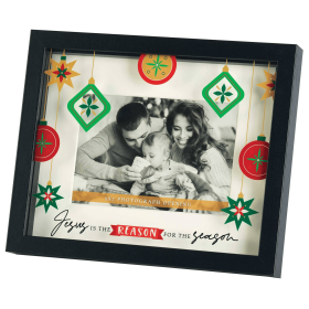 Christmas Photo Frame Jesus Reason