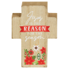 Tabletop Plaque Cross Jesus Is Reason