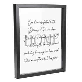 Framed Wall Art Our Home Is Filled With