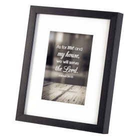 Framed Wall Art As For Me Josh. 24:15