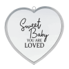 Heart Mirror Sweet Baby You Are Loved Sm
