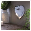 Heart Mirror Daughter Loved Silver