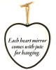 Heart Mirror Come Sit Awhile Sm Silver