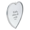 Heart Mirror Best Thing Hold Med Silver