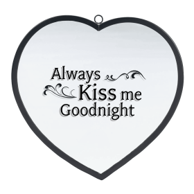 Heart Mirror Always Kiss Me Med
