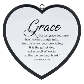 Heart Mirror Grace Eph. 2:8-9 Lrg