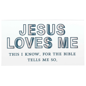 Magnet Jesus Loves Me