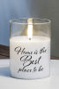 Led Candle Home Is The Best Place
