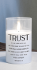 Led Candle Trust The Lord Prov 3:5-6