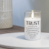 Led Candle Trust The Lord Prov 3:5-6