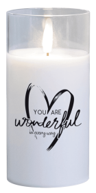 Led Candle You Are Wonderful