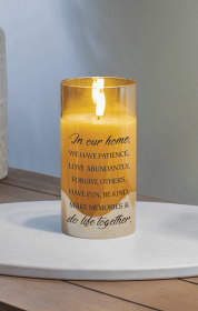 Led Candle In Our Home, We Have 6In