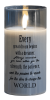 Led Candle Every Great Dream Begins