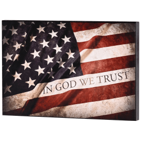 Wall Plaque In God We Trust