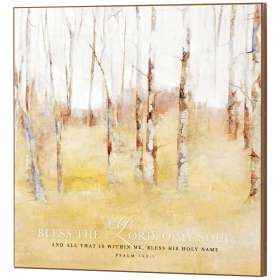 Wall Plaque Bless The Lord Ps. 103:1
