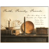 Faith Family Friends Wall Plaque