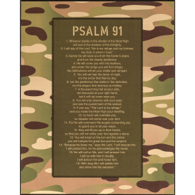Psalm 91 Wall Plaque