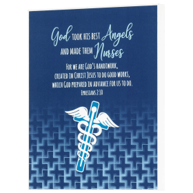 Wall Plaque Nurse God Took His Best