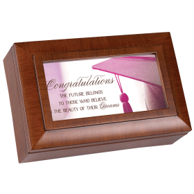 Petite Music Box Congratulations Future