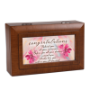 Petite Music Box Congratulations Behind