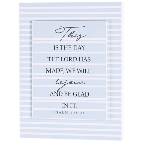 Stacked Wall Plaque This Is The Day