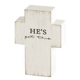 He's Got This Tabletop Cross