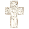 Tree Resin Wall Cross