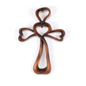 Heart Shape Wall Cross