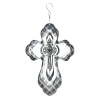 Wind Spinner Cross Lines Steel