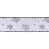 Wired Cotton Ribbon 4" x 10 yds.