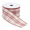 Wired Cotton Ribbon 2.5" x 10 yds.