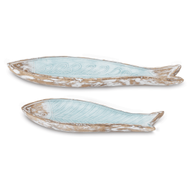 Geometric Etched Fish Plate