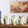 Terra Cotta Owl Figurine