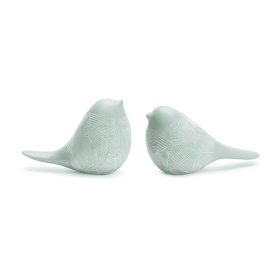 Modern Etched Bird Figurine