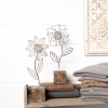 Metal Floral Decor