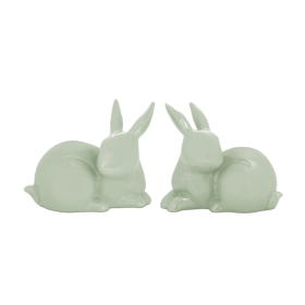 Laying Bunny Figurine