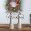 Etched Angel Figurine