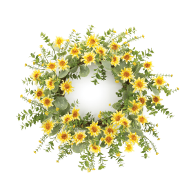 Gerbera Daisy Wreath